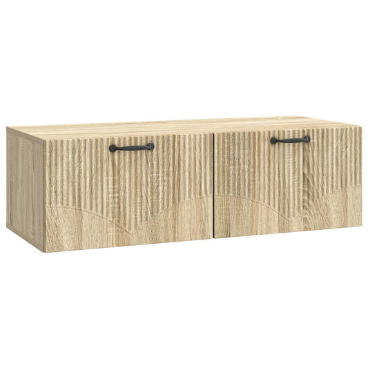 Nástěnná Tv Skříň Dub Sonoma 98 X 41 X 30 Cm Kompozitní Dřevo