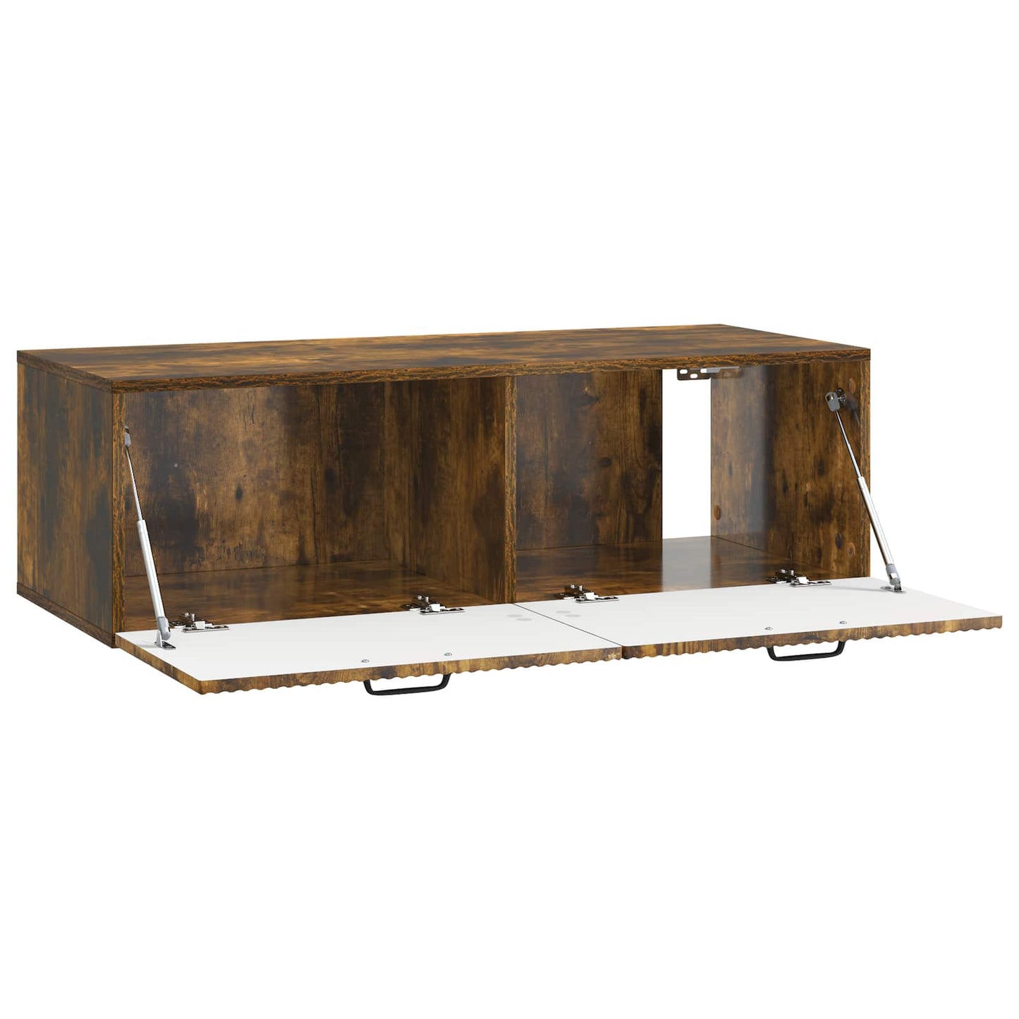 Nástěnná Tv Skříň Kouřový Dub 98 X 41 X 30 Cm Kompozitní Dřevo