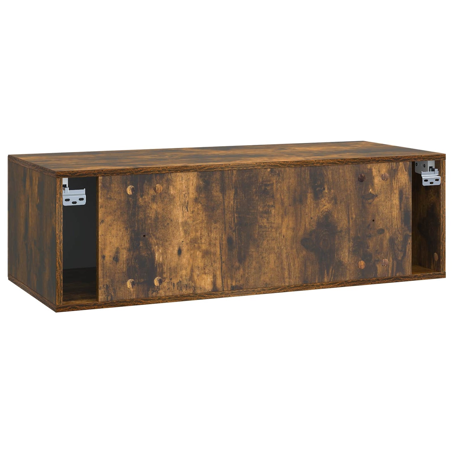 Nástěnná Tv Skříň Kouřový Dub 98 X 41 X 30 Cm Kompozitní Dřevo