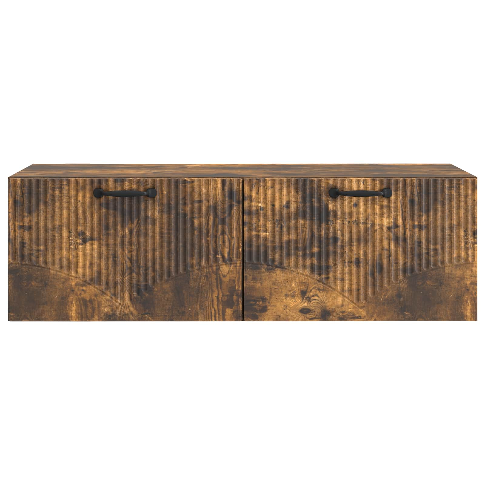 Nástěnná Tv Skříň Kouřový Dub 98 X 41 X 30 Cm Kompozitní Dřevo