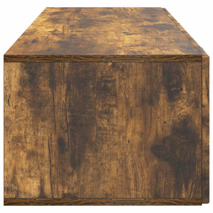 Nástěnná Tv Skříň Kouřový Dub 98 X 41 X 30 Cm Kompozitní Dřevo