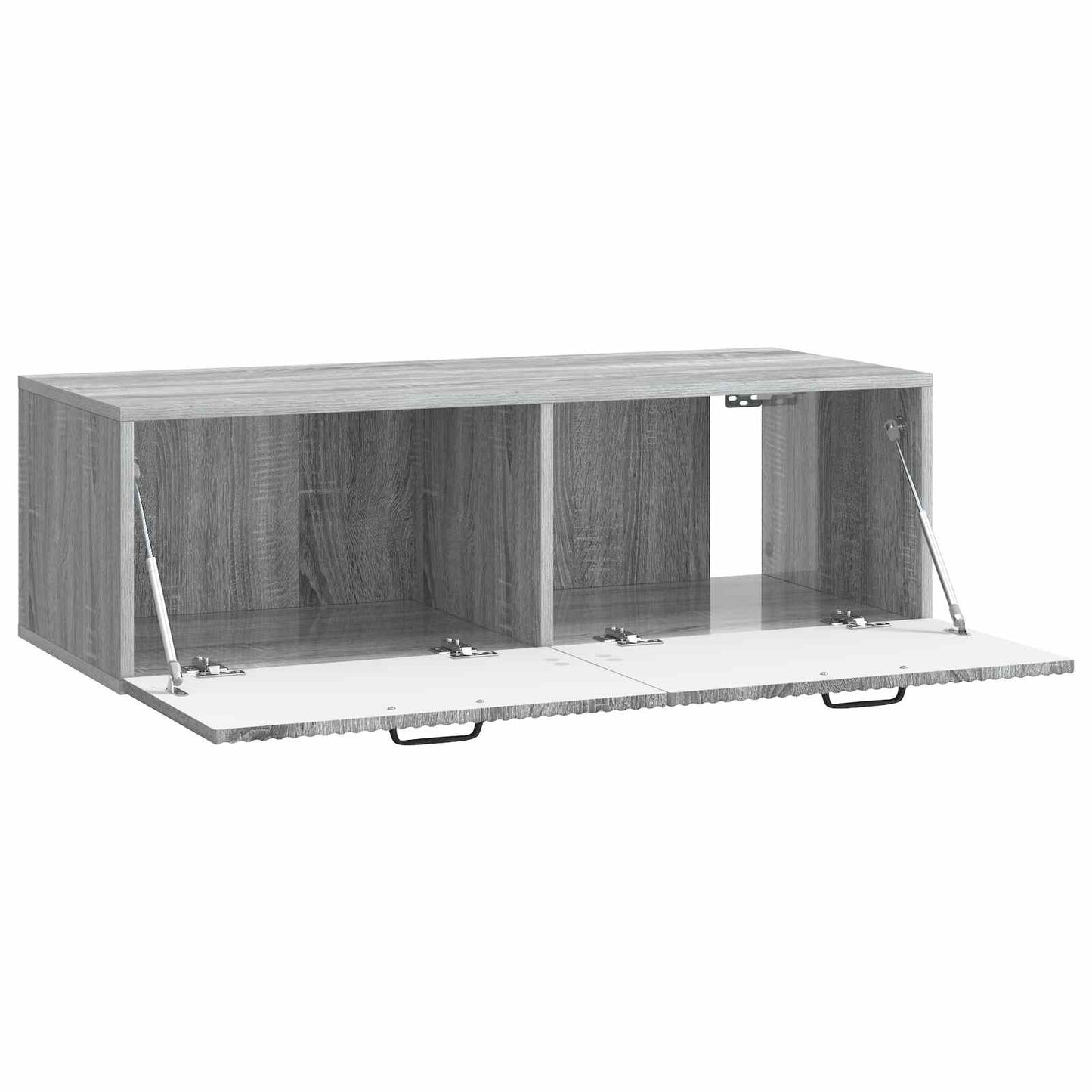 Nástěnná Tv Skříň Šedá Sonoma 98 X 41 X 30 Cm Kompozitní Dřevo