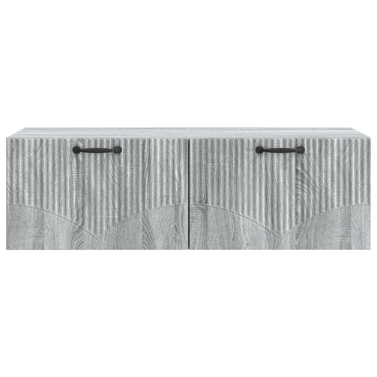 Nástěnná Tv Skříň Šedá Sonoma 98 X 41 X 30 Cm Kompozitní Dřevo