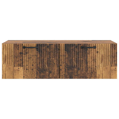Nástěnná Tv Skříň Staré Dřevo 98 X 41 X 30 Cm Kompozitní Dřevo