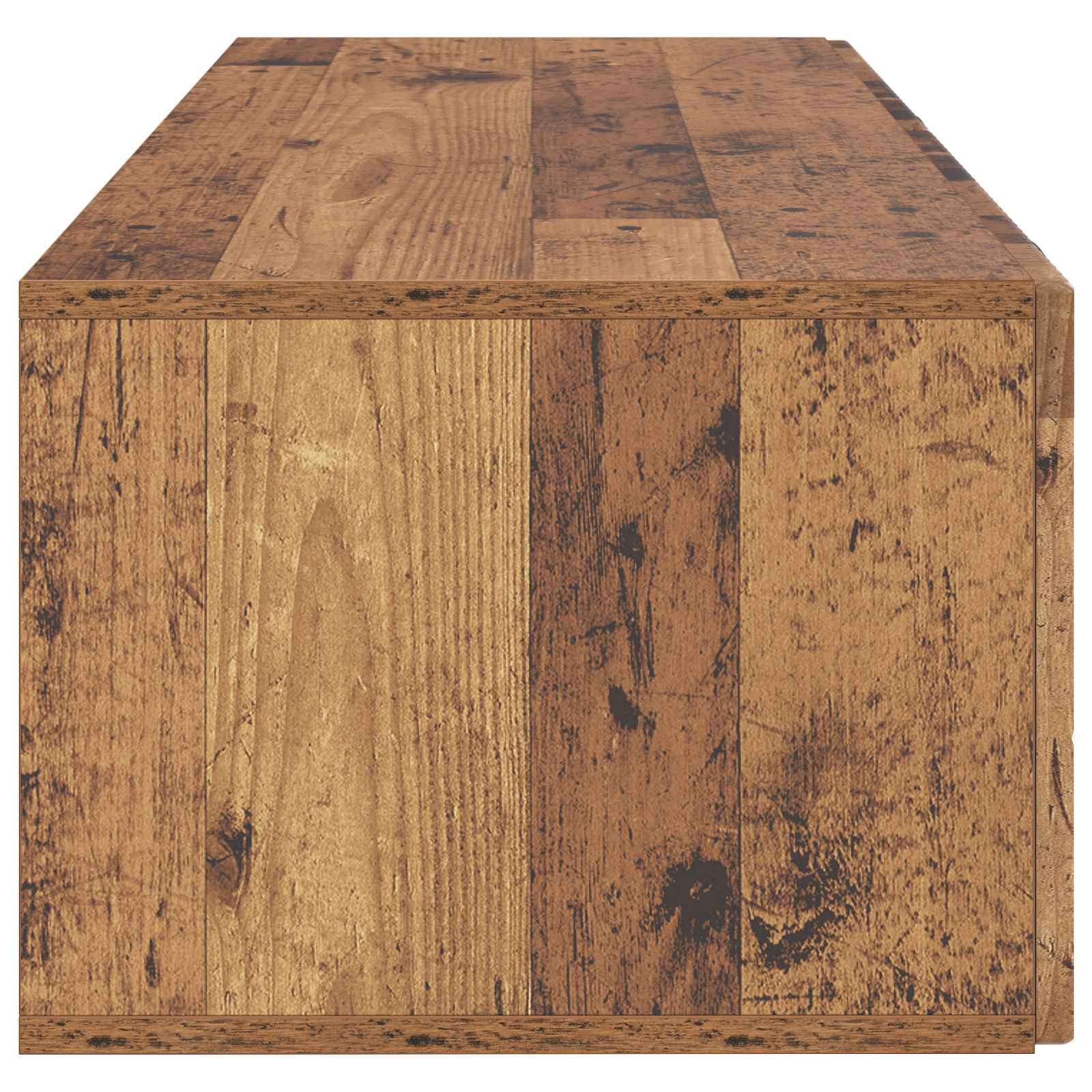 Nástěnná Tv Skříň Staré Dřevo 98 X 41 X 30 Cm Kompozitní Dřevo
