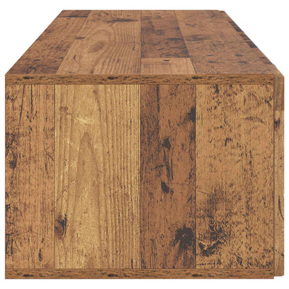 Nástěnná Tv Skříň Staré Dřevo 98 X 41 X 30 Cm Kompozitní Dřevo