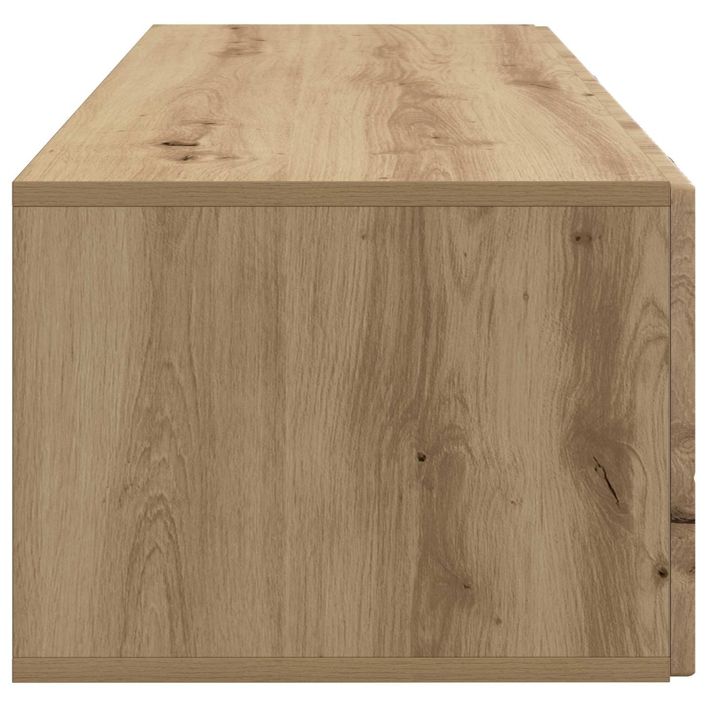 Nástěnná Tv Skříň 98 X 41 X 30 Cm Dub Artisan Kompozitní Dřevo
