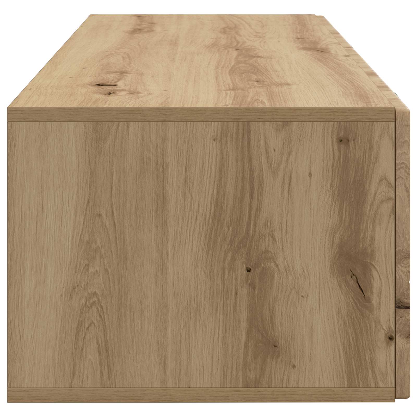 Nástěnná Tv Skříň 98 X 41 X 30 Cm Dub Artisan Kompozitní Dřevo