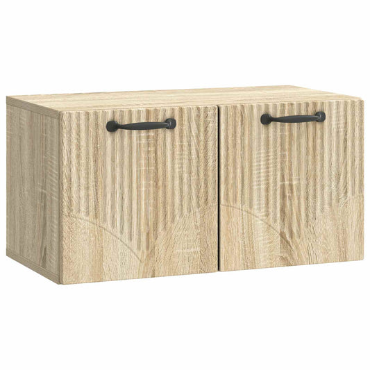 Nástěnná Tv Skříň Dub Sonoma 59,5 X 31 X 30 Cm Kompozitní Dřevo