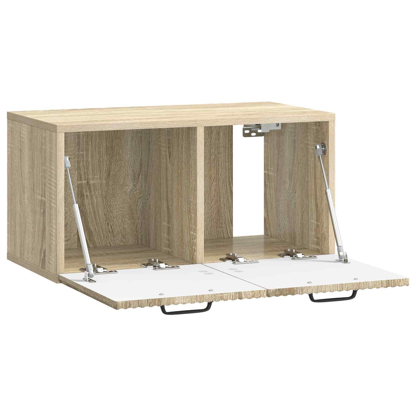 Nástěnná Tv Skříň Dub Sonoma 59,5 X 31 X 30 Cm Kompozitní Dřevo