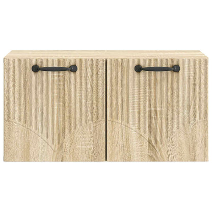 Nástěnná Tv Skříň Dub Sonoma 59,5 X 31 X 30 Cm Kompozitní Dřevo