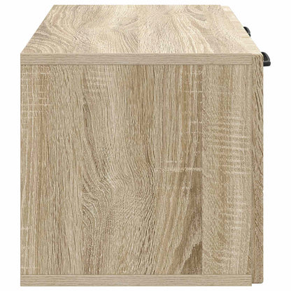 Nástěnná Tv Skříň Dub Sonoma 59,5 X 31 X 30 Cm Kompozitní Dřevo