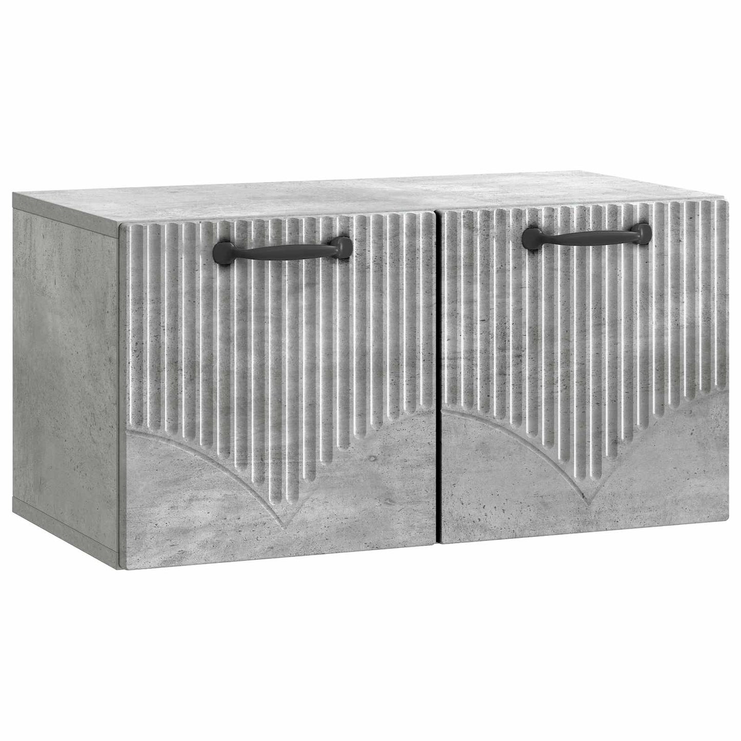 Nástěnná Tv Skříň Nástěnný Betonově Šedá 59,5 X 31 X 30 Cm