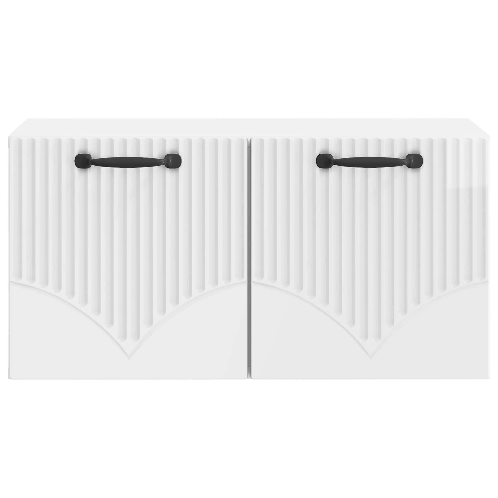 Nástěnná Tv Skříň Bílá S Vysokým Leskem 59,5 X 31 X 30 Cm