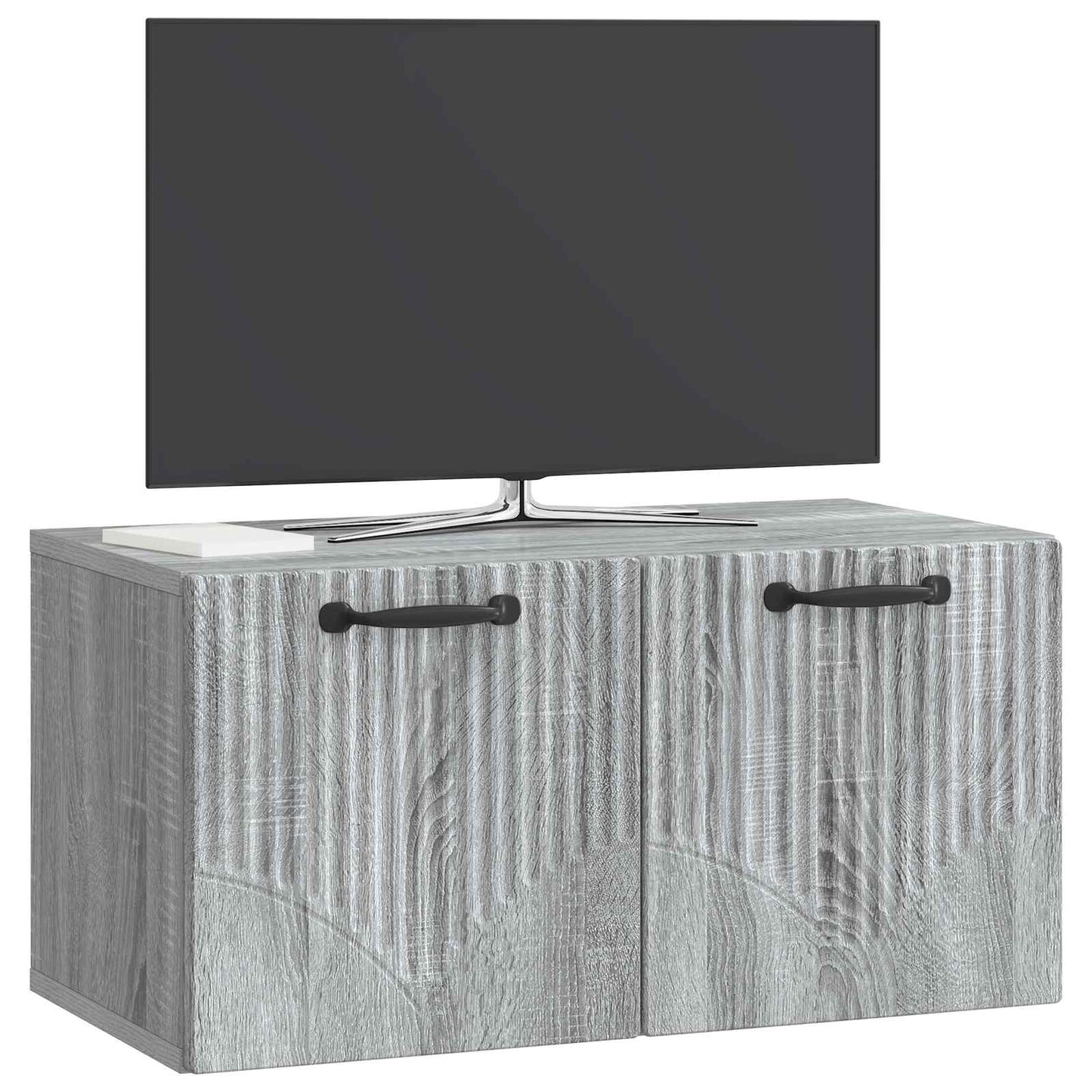 Nástěnná Tv Skříň Nástěnný Šedá Sonoma 59,5 X 31 X 30 Cm
