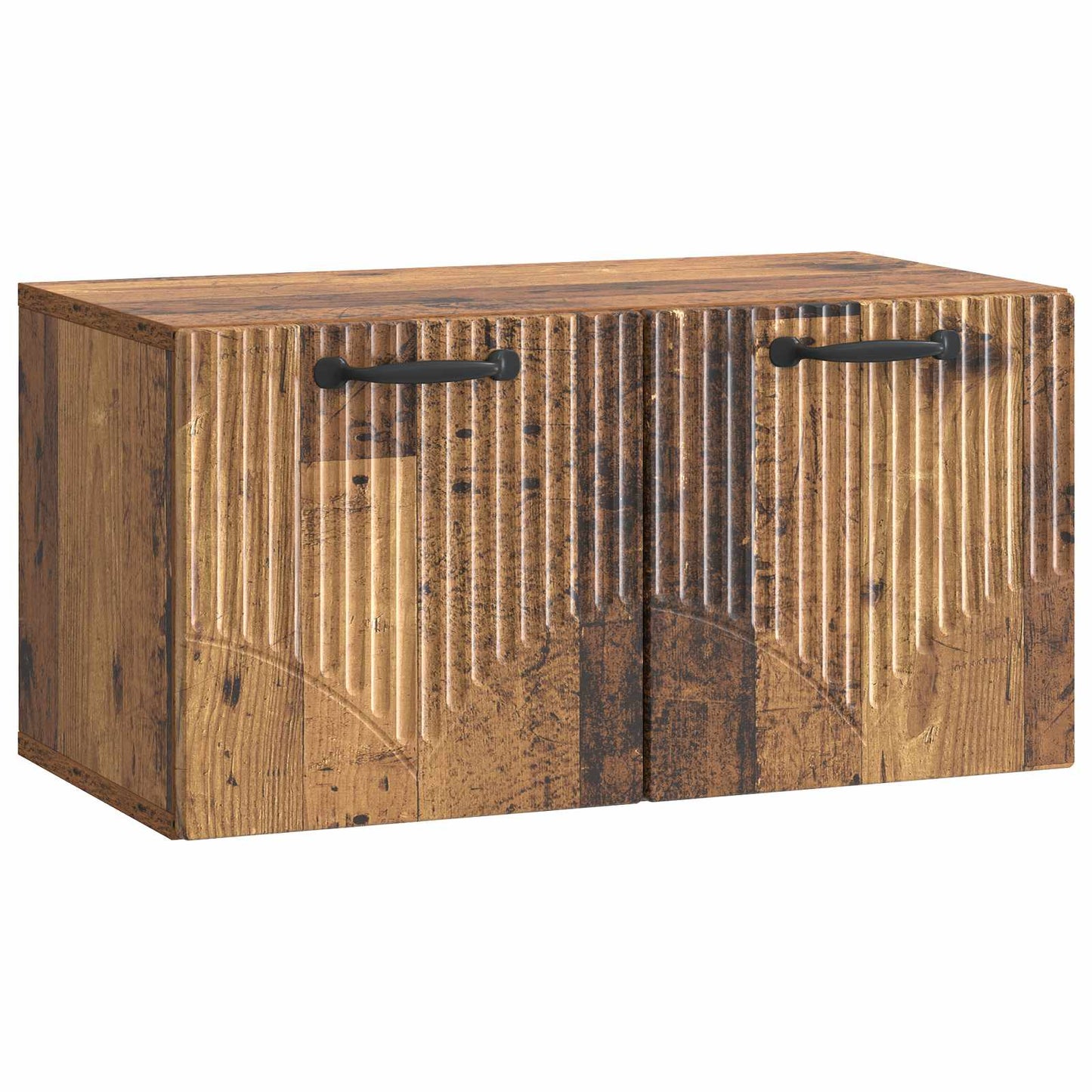Nástěnná Tv Skříň Staré Dřevo 59,5 X 31 X 30 Cm