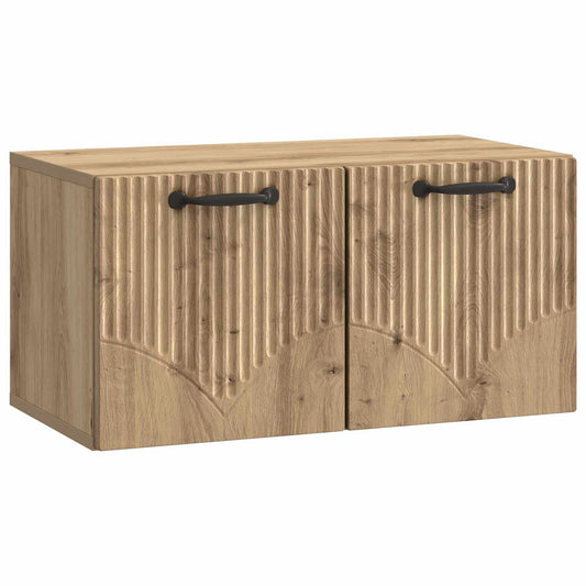 Nástěnná Tv Skříň 59,5 X 31 X 30 Cm Dub Artisan