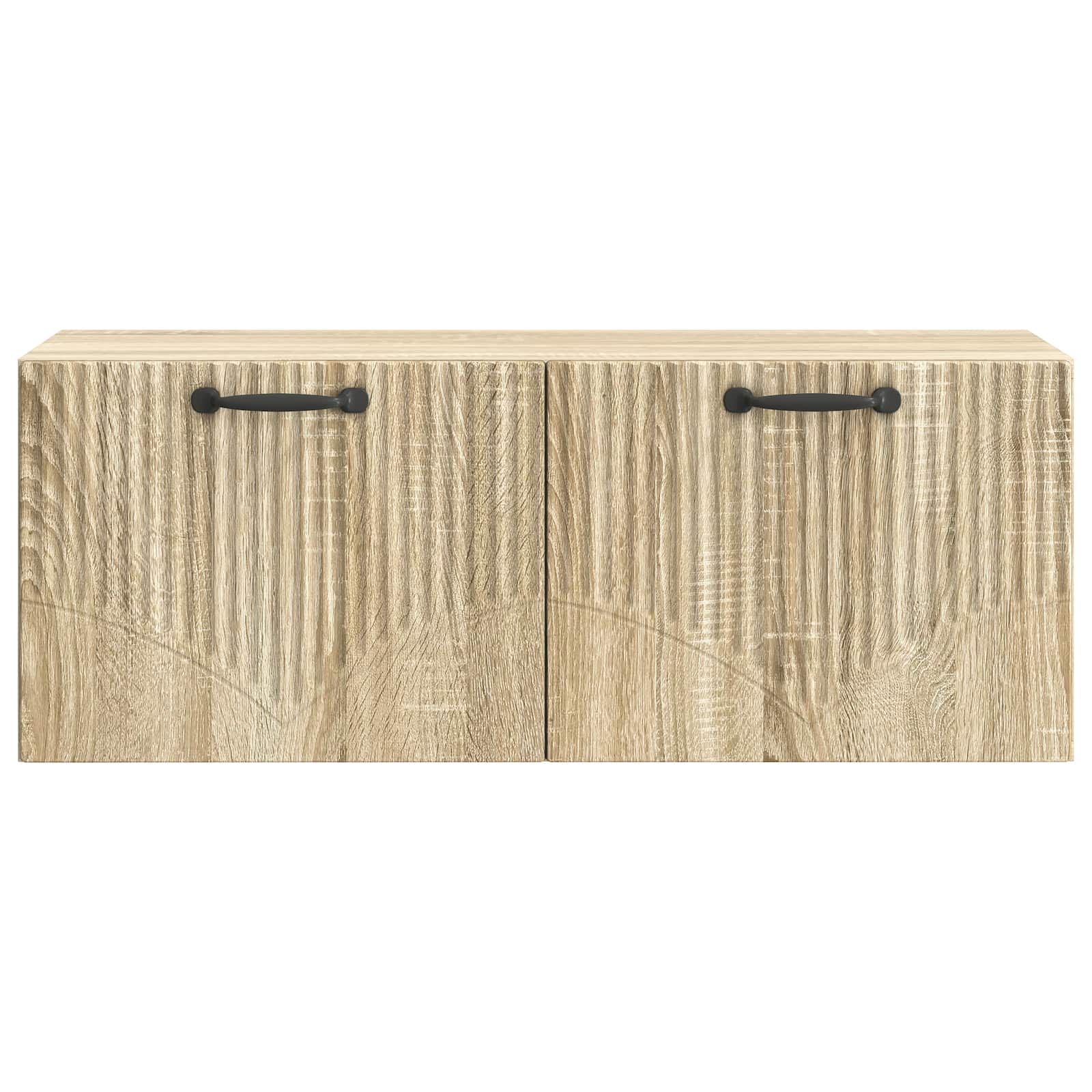 Nástěnná Tv Skříň Dub Sonoma 78,5 X 31 X 30 Cm Kompozitní Dřevo