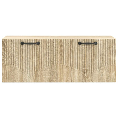 Nástěnná Tv Skříň Dub Sonoma 78,5 X 31 X 30 Cm Kompozitní Dřevo
