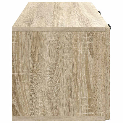 Nástěnná Tv Skříň Dub Sonoma 78,5 X 31 X 30 Cm Kompozitní Dřevo