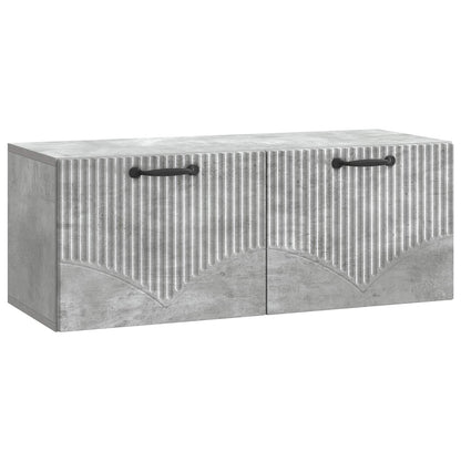 Nástěnná Tv Skříň Nástěnný Betonově Šedá 78,5 X 31 X 30 Cm
