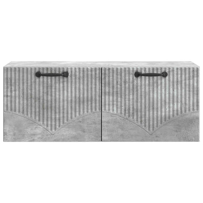 Nástěnná Tv Skříň Nástěnný Betonově Šedá 78,5 X 31 X 30 Cm