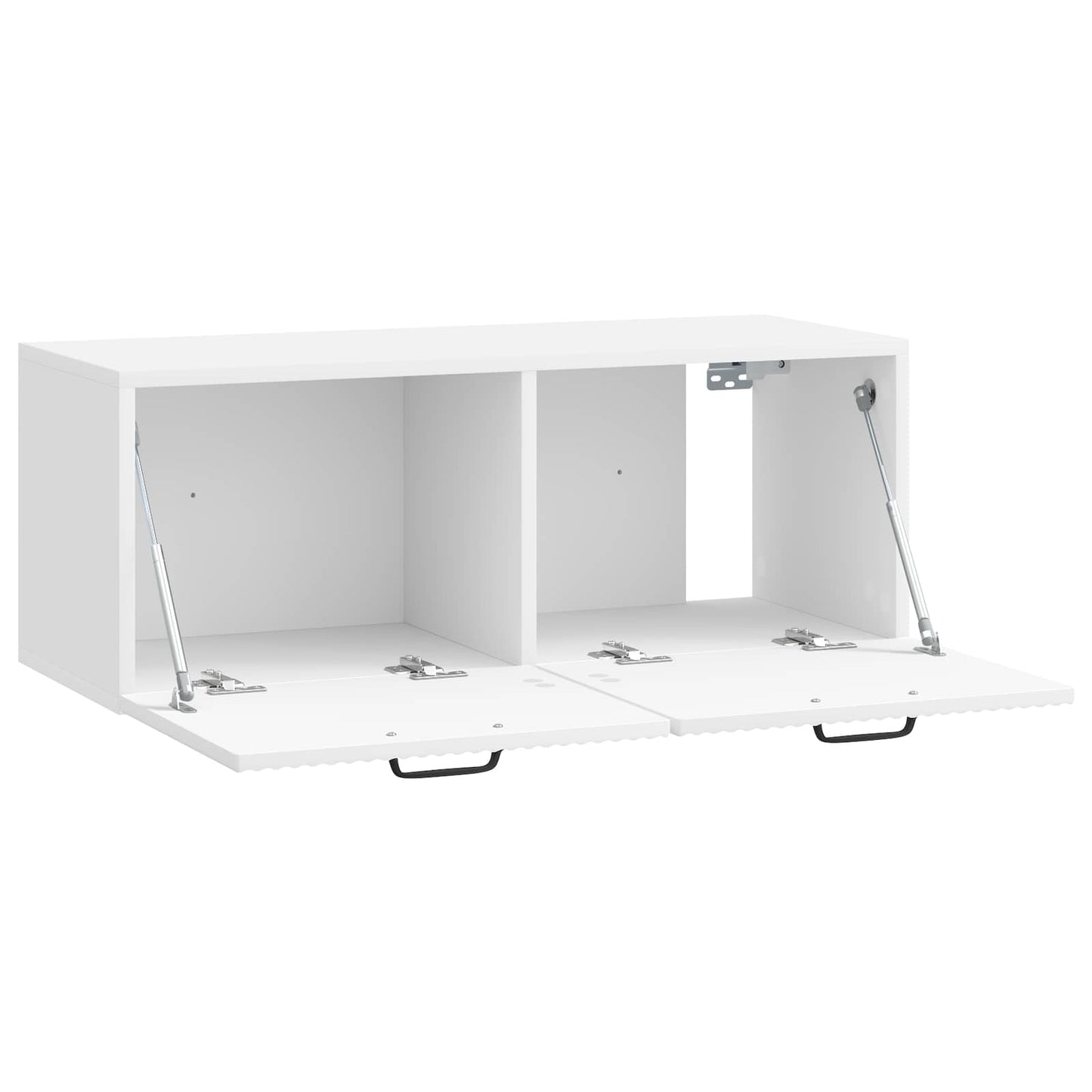 Nástěnná Tv Skříň Bílá S Vysokým Leskem 78,5 X 31 X 30 Cm