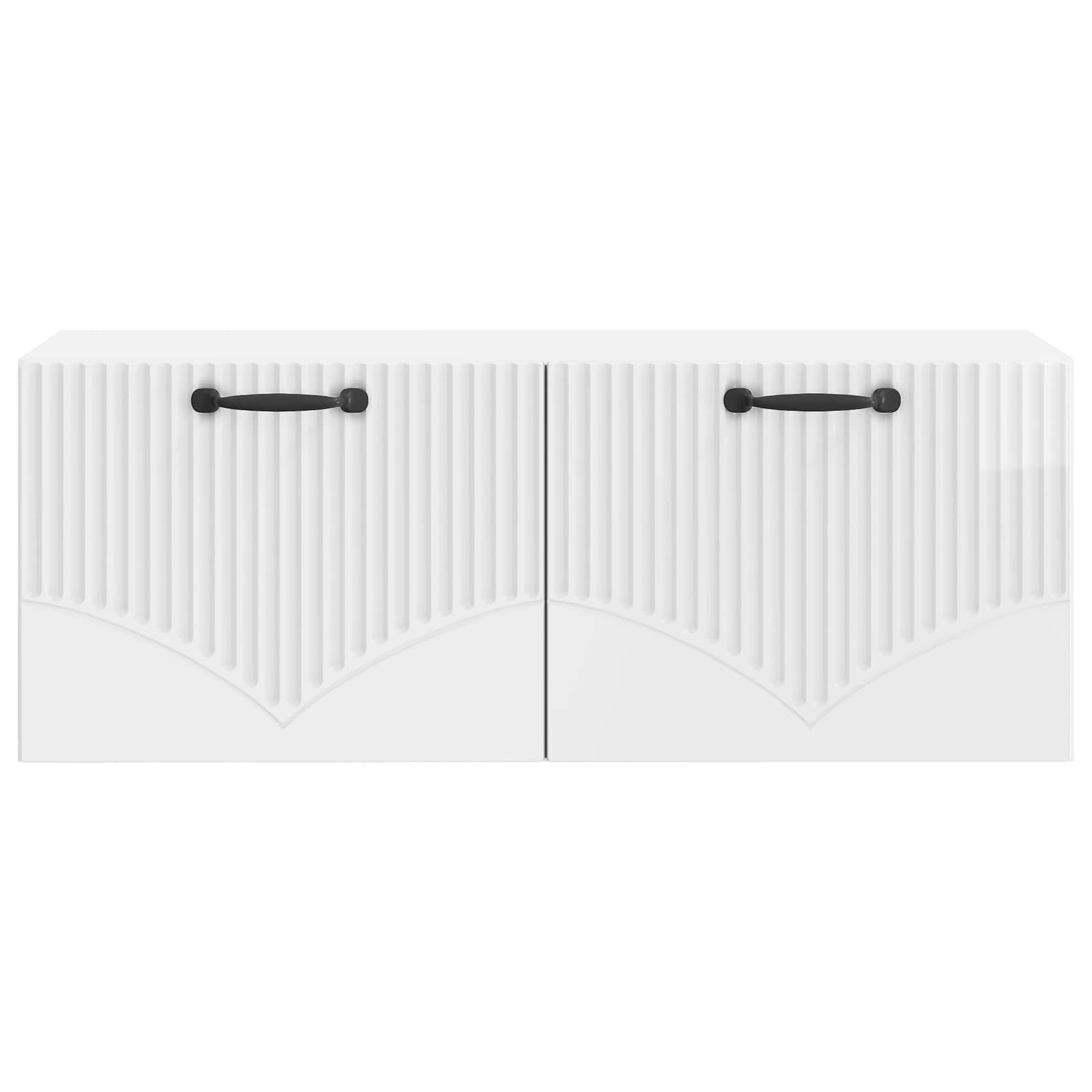 Nástěnná Tv Skříň Bílá S Vysokým Leskem 78,5 X 31 X 30 Cm
