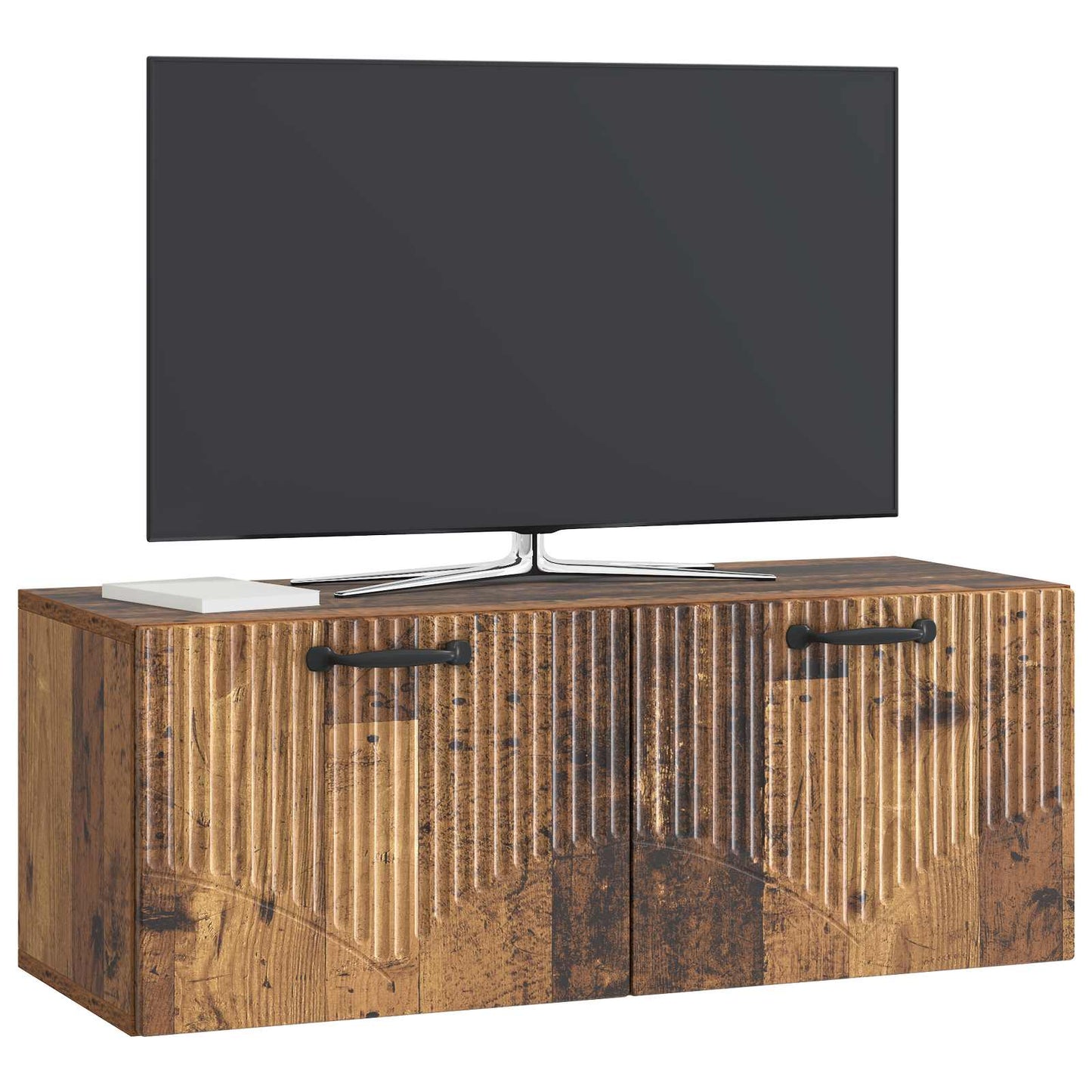 Nástěnná Tv Skříň Staré Dřevo 78,5 X 31 X 30 Cm