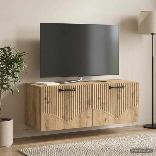 Nástěnná Tv Skříň 78,5 X 31 X 30 Cm Dub Artisan