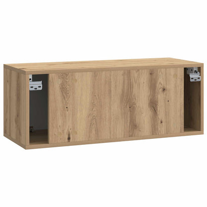 Nástěnná Tv Skříň 78,5 X 31 X 30 Cm Dub Artisan