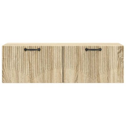 Nástěnná Tv Skříň Dub Sonoma 98 X 31 X 30 Cm Kompozitní Dřevo