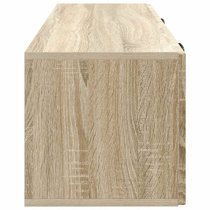 Nástěnná Tv Skříň Dub Sonoma 98 X 31 X 30 Cm Kompozitní Dřevo