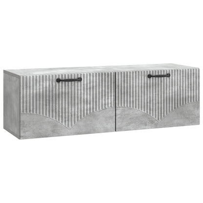 Nástěnná Tv Skříň Nástěnný Betonově Šedá 98 X 31 X 30 Cm