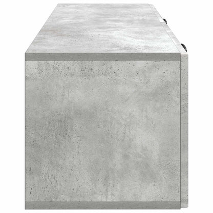 Nástěnná Tv Skříň Nástěnný Betonově Šedá 98 X 31 X 30 Cm