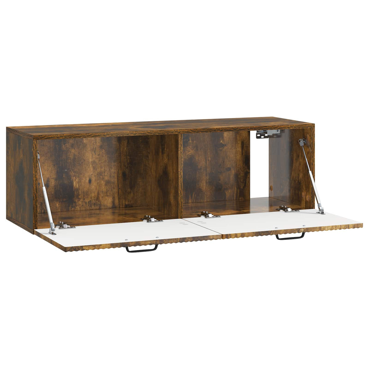 Nástěnná Tv Skříň Kouřový Dub 98 X 31 X 30 Cm Kompozitní Dřevo
