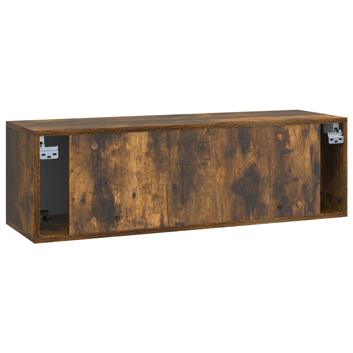 Nástěnná Tv Skříň Kouřový Dub 98 X 31 X 30 Cm Kompozitní Dřevo