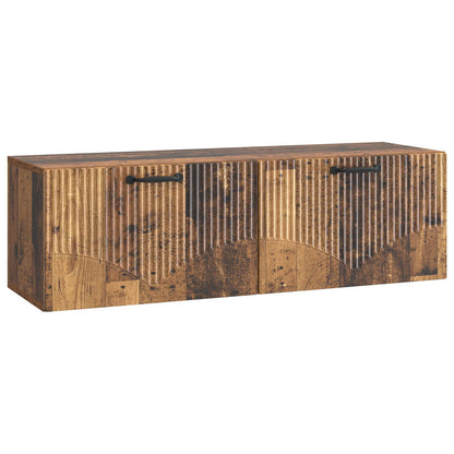 Nástěnná Tv Skříň Staré Dřevo 98 X 31 X 30 Cm Kompozitní Dřevo