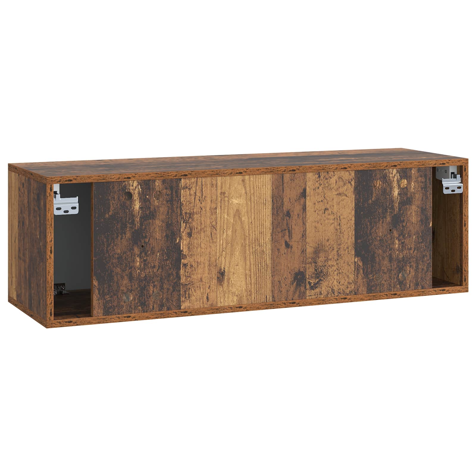 Nástěnná Tv Skříň Staré Dřevo 98 X 31 X 30 Cm Kompozitní Dřevo