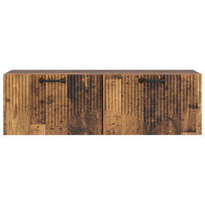 Nástěnná Tv Skříň Staré Dřevo 98 X 31 X 30 Cm Kompozitní Dřevo