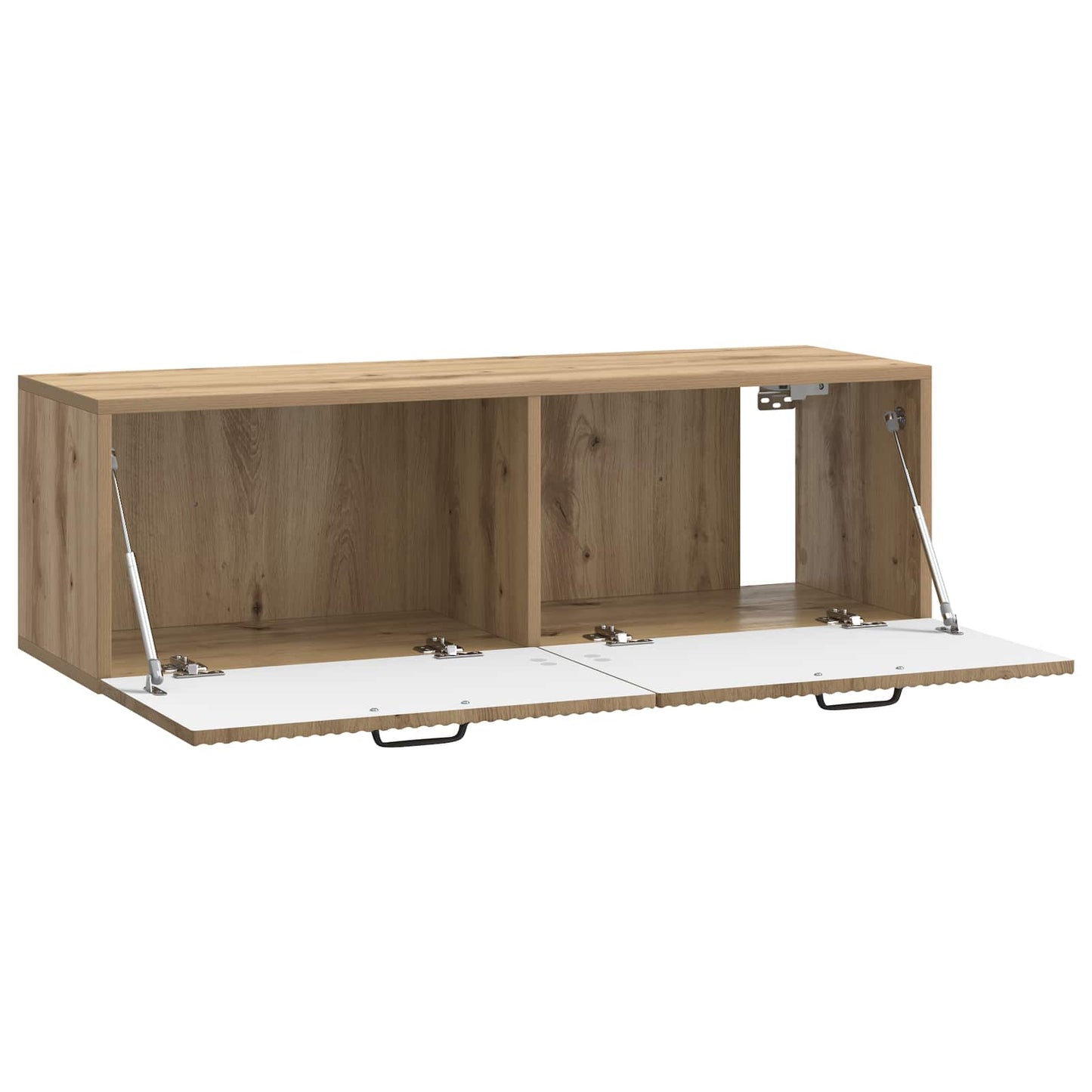 Nástěnná Tv Skříň 98 X 31 X 30 Cm Dub Artisan Kompozitní Dřevo