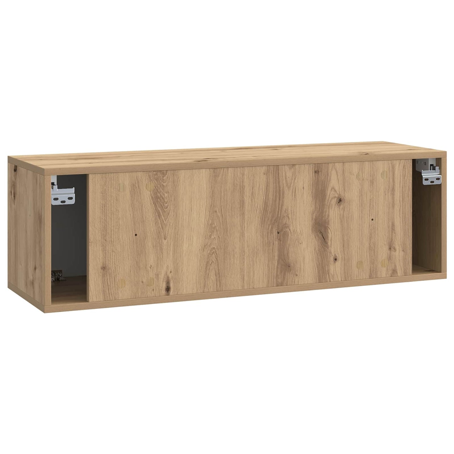 Nástěnná Tv Skříň 98 X 31 X 30 Cm Dub Artisan Kompozitní Dřevo