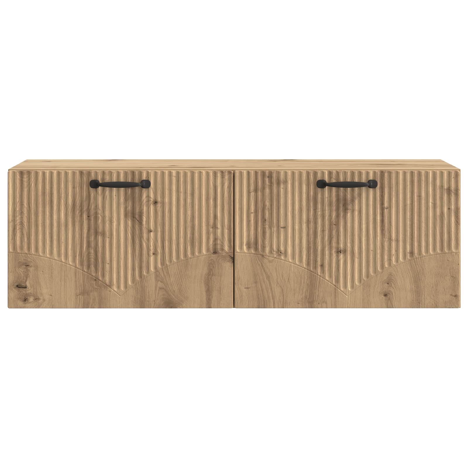 Nástěnná Tv Skříň 98 X 31 X 30 Cm Dub Artisan Kompozitní Dřevo