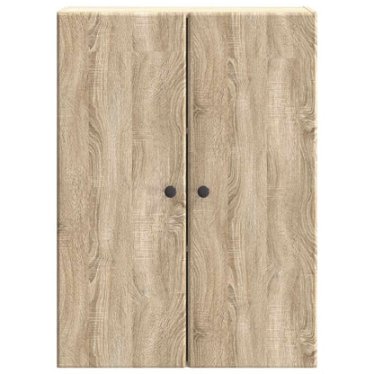 Nástěnná Skříň Dub Sonoma 66 X 34,5 X 90 Cm Kompozitní Dřevo