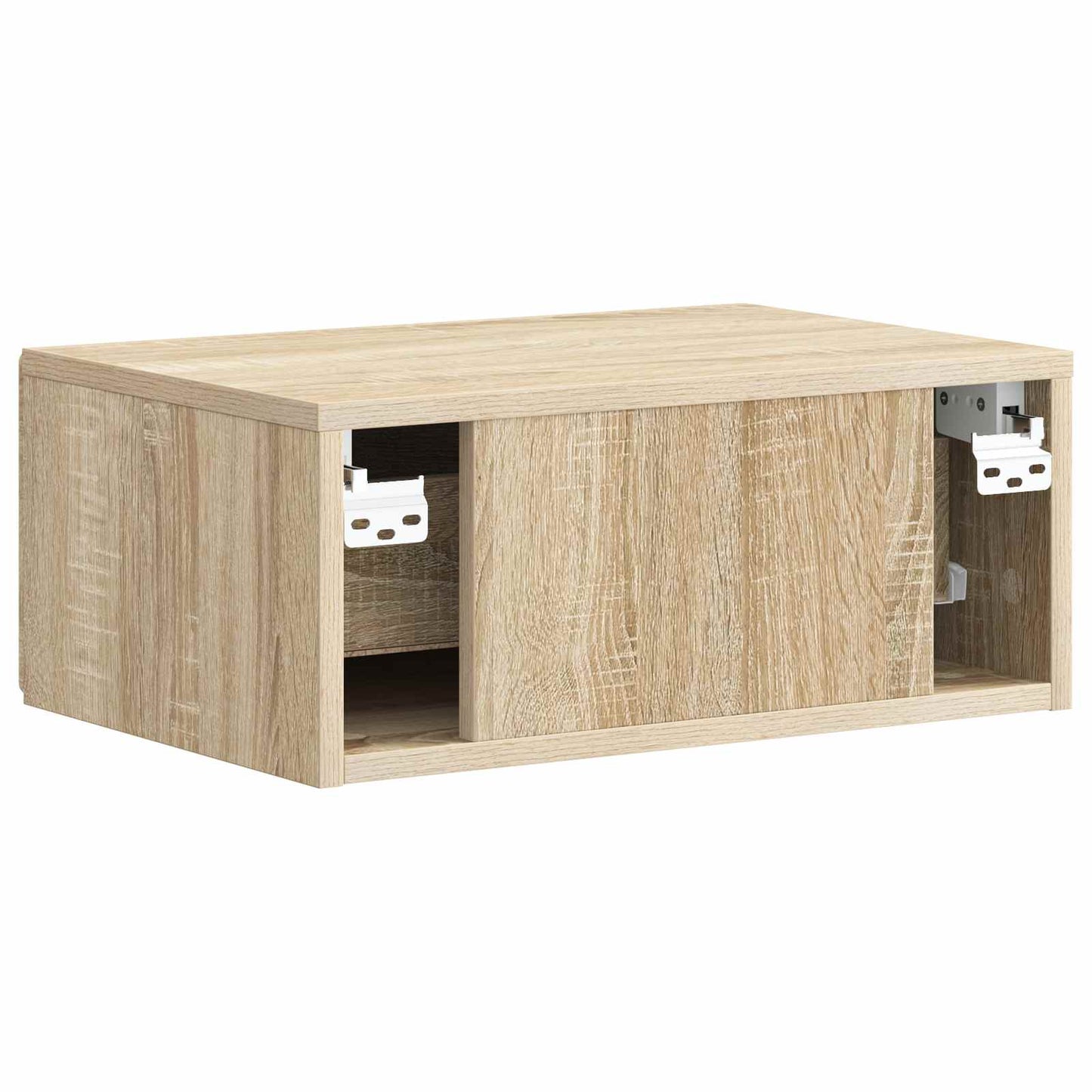 Nástěnný Noční Stolek 2 Pcs Dub Sonoma 49 X 34,5 X 20 Cm