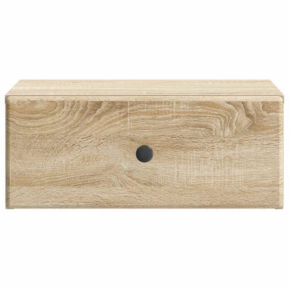 Nástěnný Noční Stolek 2 Pcs Dub Sonoma 49 X 34,5 X 20 Cm