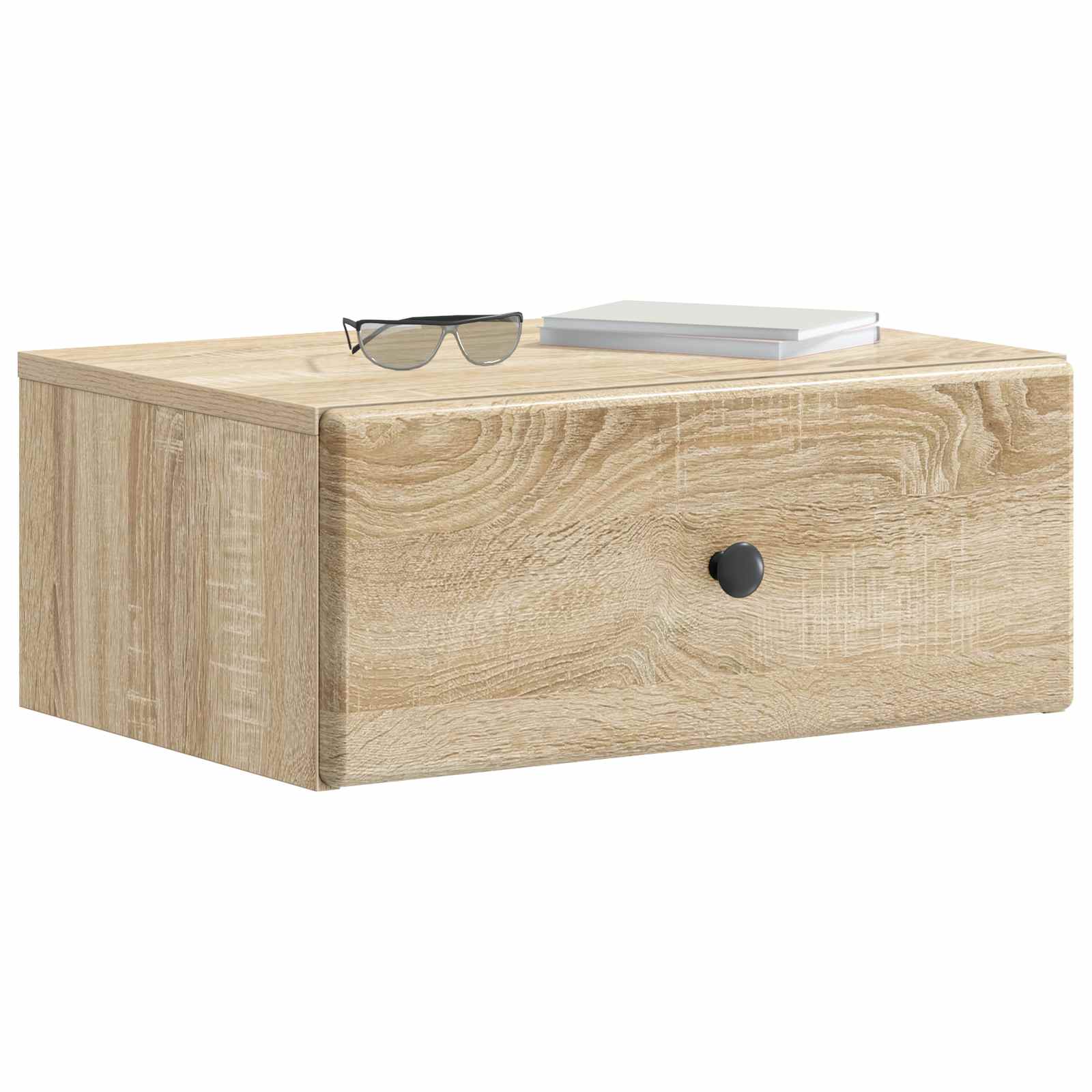 Nástěnný Noční Stolek 2 Pcs Dub Sonoma 49 X 34,5 X 20 Cm