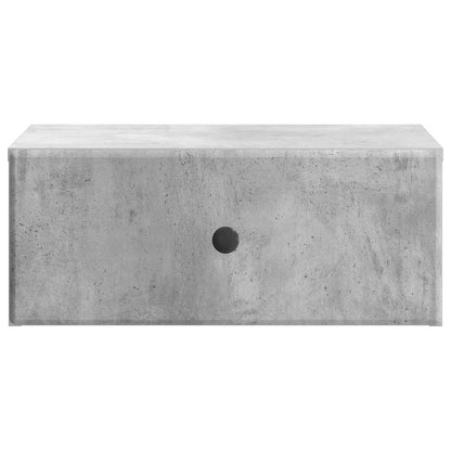 Nástěnný Noční Stolek 2 Pcs Betonově Šedá 49 X 34,5 X 20 Cm