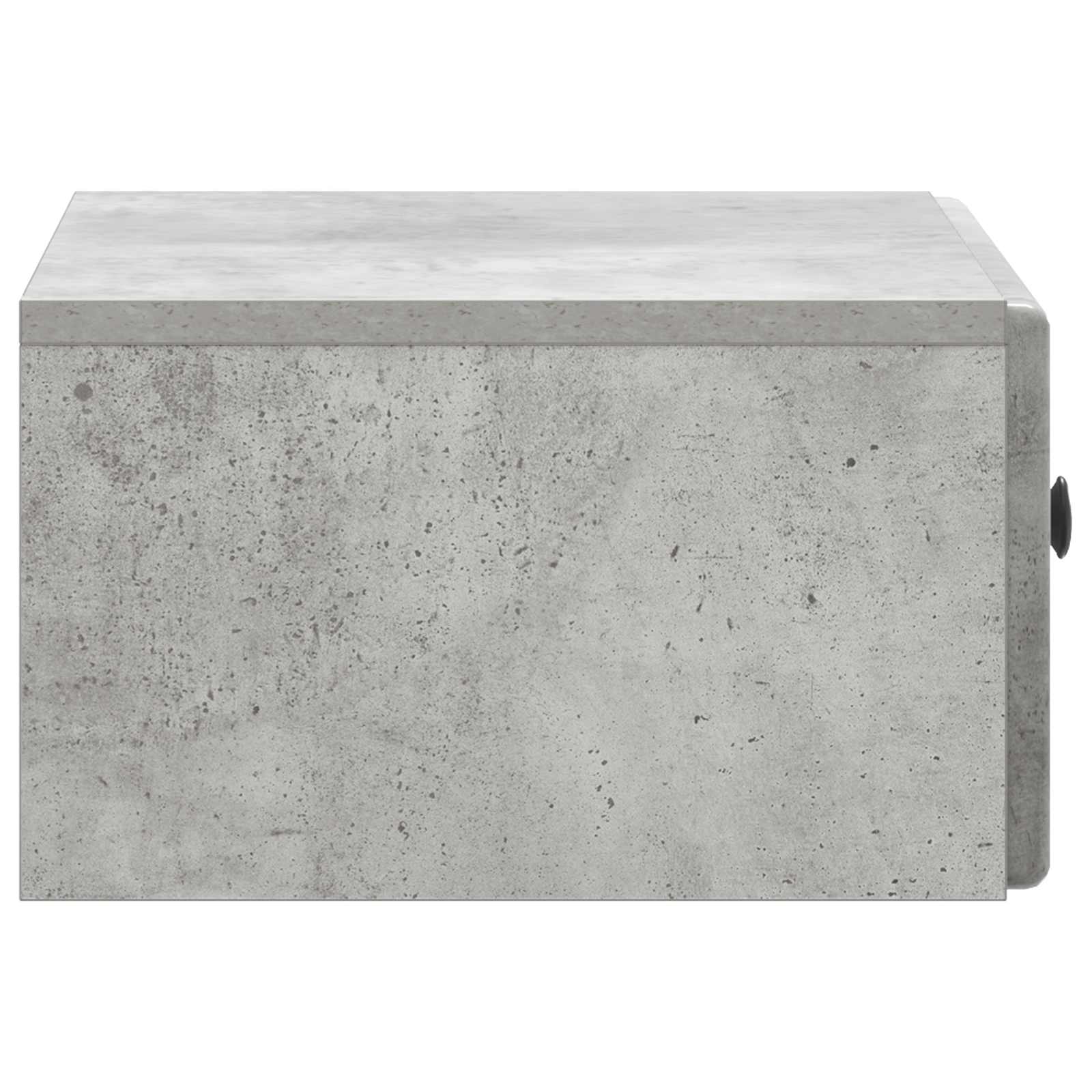 Nástěnný Noční Stolek 2 Pcs Betonově Šedá 49 X 34,5 X 20 Cm