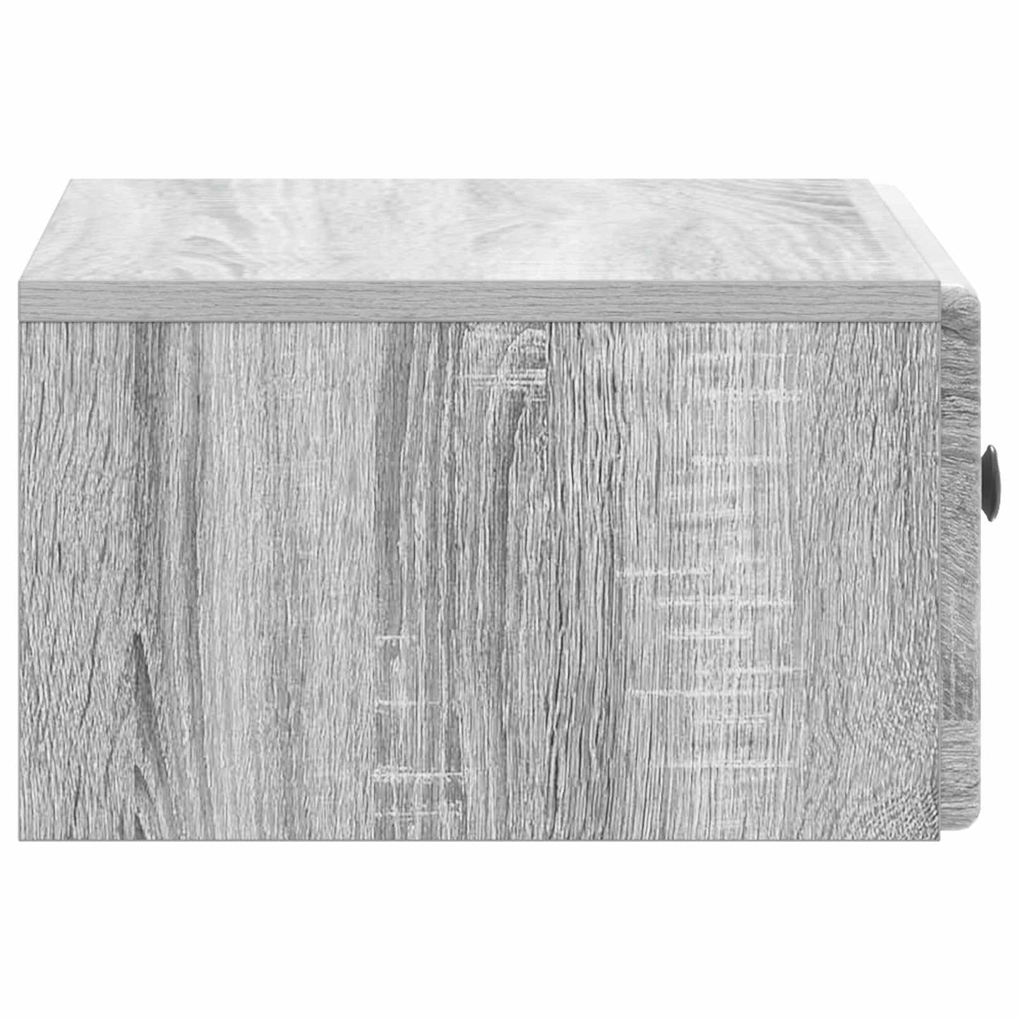 Nástěnný Noční Stolek 2 Pcs Šedá Sonoma 49 X 34,5 X 20 Cm